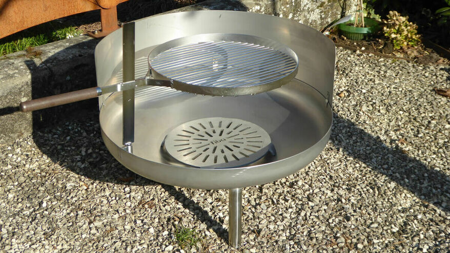 FIBA-Feuerstelle Ø 80 cm Inox